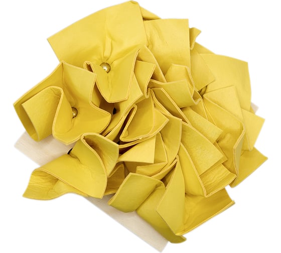 Изображение товара Венецианский аппликатор Boldrini желтая кожа-дерево 43415