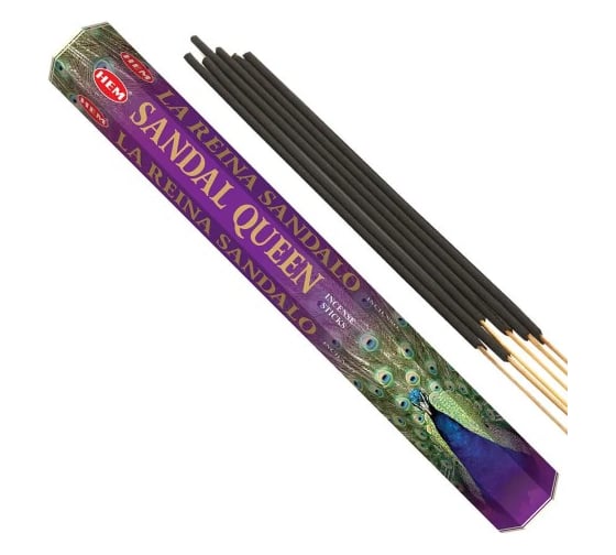 Изображение товара Благовония HEM SANDAL QUEEN Королевский сандал 20 палочек 61-SQ