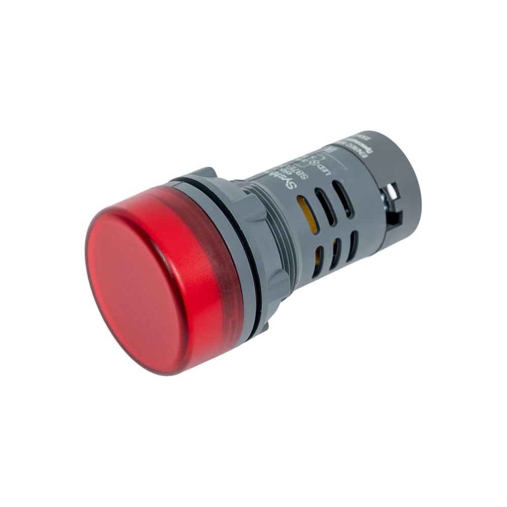 Лампа светосигнальная Systeme Electric SB7 d22мм 230В AC красная моноблочная SE SB7EV04MP
