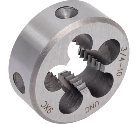 Изображение товара Плашка WOLFSTAR дюймовая 3/4-10 UNС 60 9XC du34010