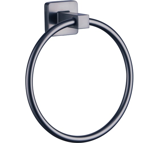 Изображение товара Держатель для полотенец FASHUN кольцо, настенного монтажа, L=60 мм, H=173 мм, D=155 мм A2604-17