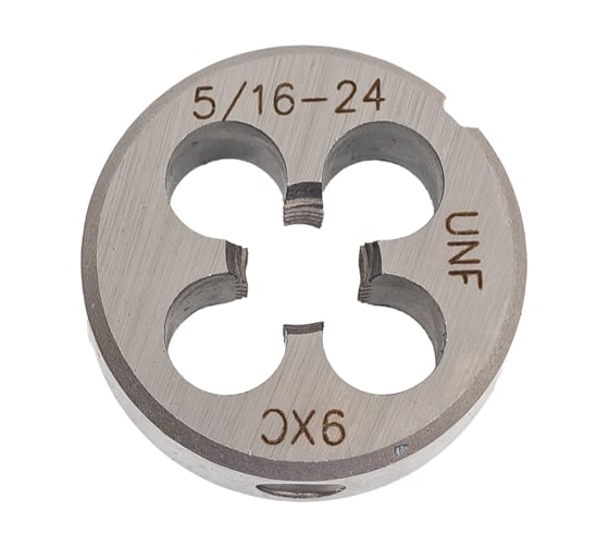 Изображение товара Плашка WOLFSTAR дюймовая 5/16-24 UNF 60 9XC du51624