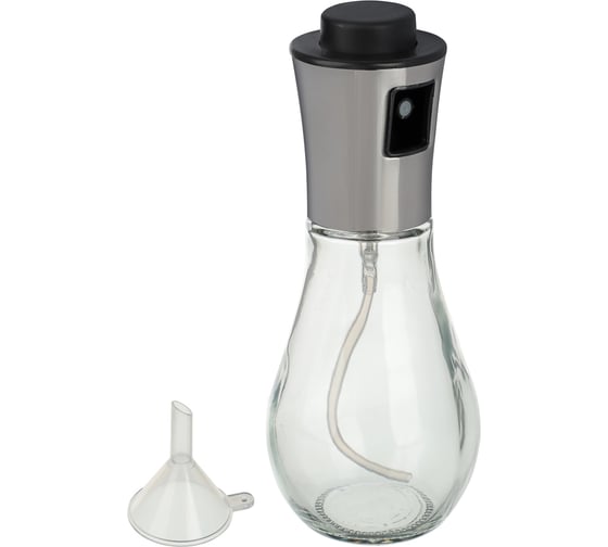 Изображение товара Распылитель для масла и уксуса VETTA 17.5х7 см, стекло, нержавеющая сталь 828-311