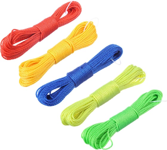 Изображение товара Капроновая веревка VETTA 15 м x 3 мм 453-938