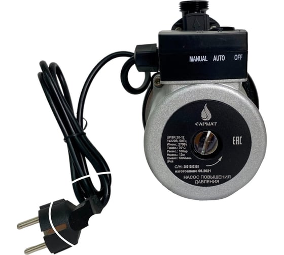Изображение товара Насос повысительный Сармат UPSR 20-12 0005624