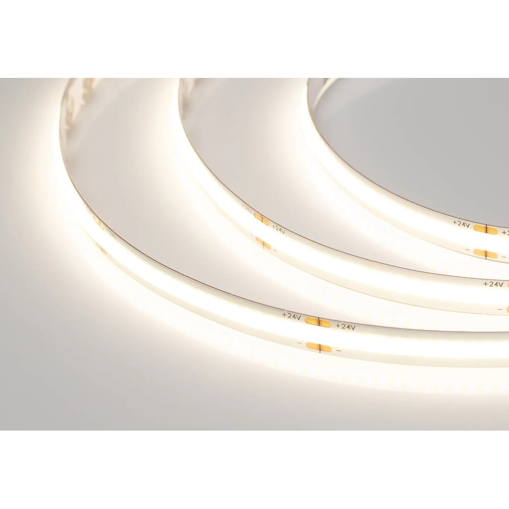 Изображение товара Светодиодная лента Arlight COB-X378-8mm 24V Day4000 5м с самоклеящейся основой