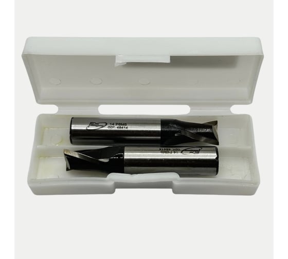 Изображение товара Фреза шпоночная цилиндрический хвостовик 14 мм, 2 шт РОСИНСТРУМЕНТ 48414U