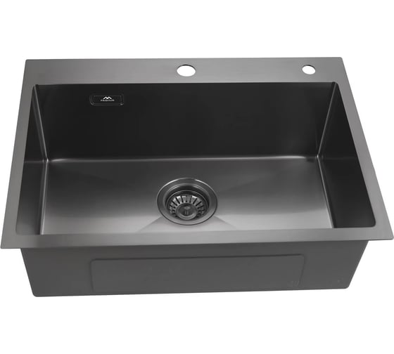 Изображение товара Кухонная мойка из нержавеющей стали FASHUN PROFI 550х450 мм 21M Комплект AS5545-17