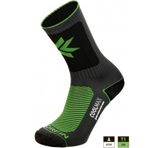 Изображение товара Носки NORFIN T1A ELEMENT ACTIVE COOLMAX CREW р.(42-44) L 304712-03L