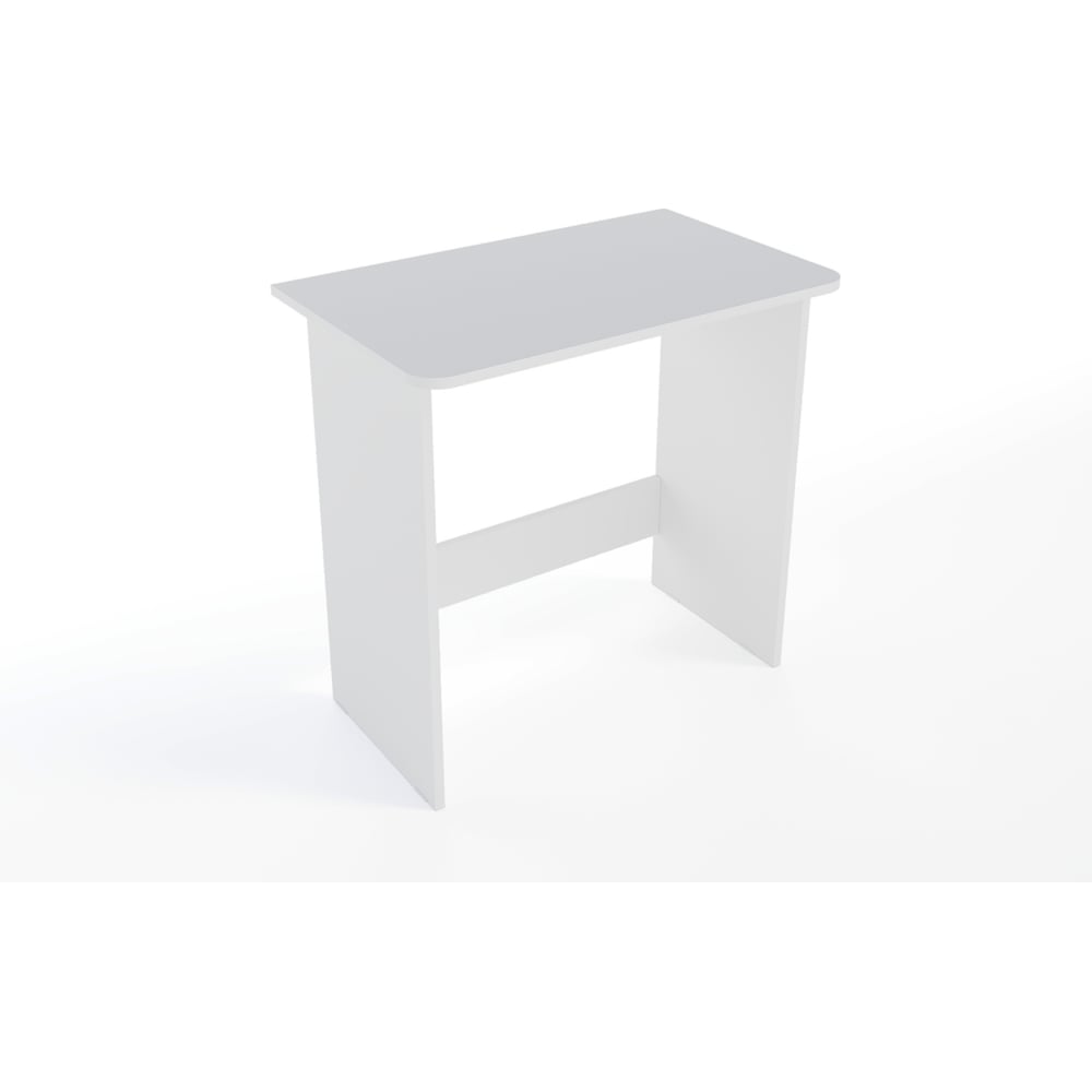 Изображение товара Компьютерный стол mebwill М-1 Белый Шёлк 102081 современный офисный стиль