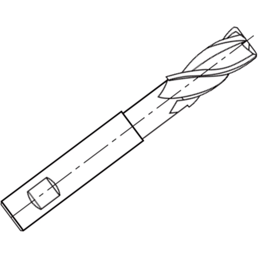 Изображение товара Фреза HF471 MM 3(15) C+R 4F W-SC PV300 OSAWA HF471030