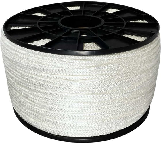 Изображение товара Шнур вязаный полипропиленовый ООО Оптхозторг 4 мм 500 м белый 03845002