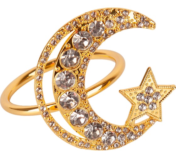 Изображение товара Набор колец для салфеток Nouvelle 4 шт., Moon, 4.5х5 см 9904815-Н4