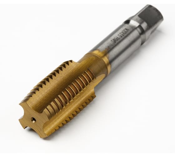 Изображение товара Метчик м/р Advancetool М27x3,00 HSS6542 (Р6М5) c TiN покрытием 6h ГОСТ 3266-81 ADT-М2730ГТ