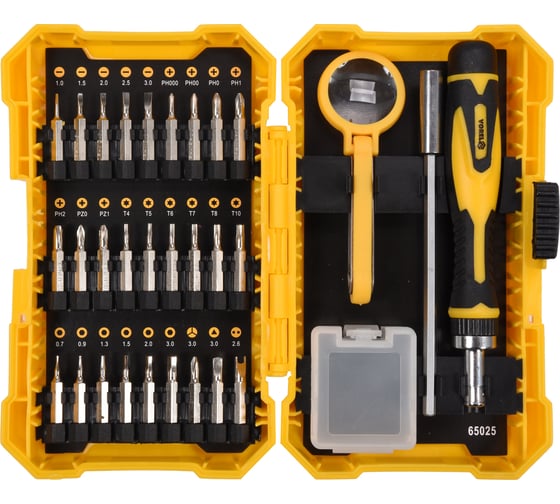 Изображение товара Набор головок торцевых и бит VOREL 31 предмет 65025