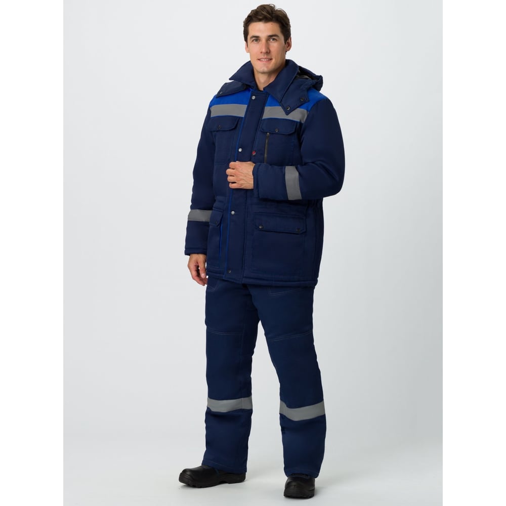 Изображение товара Зимний мужской костюм ФАКЕЛ 87476480 утепленный смесовая ткань синтепон водоотталкивающая