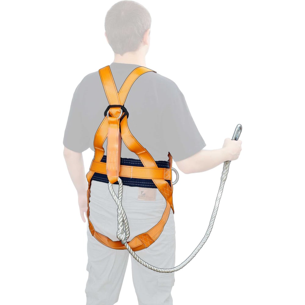 Изображение товара Привязь страховочная LUCH СПР-03 с амортизатором и стропом 2м