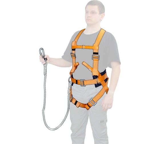 Изображение товара Привязь страховочная LUCH СПР-04 (M/строп В 2м) ЕР-00004755