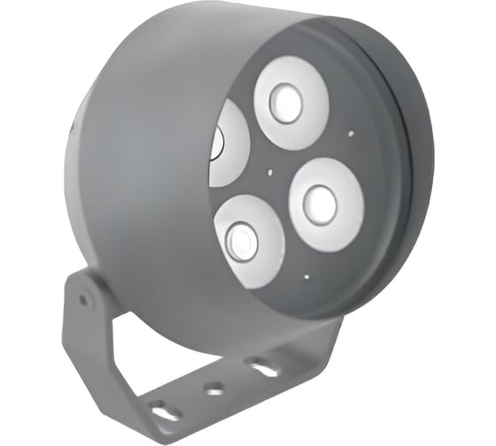 Изображение товара Светодиодный светильник архитектурный VARTON Frieze XS 15 Вт 4000 K линзованный 60 градусов RAL7045 серый V1-G1-71440-04L07-6601540