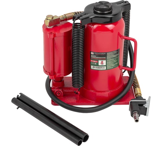 Изображение товара Домкрат пневмогидравлический Rockforce 20т(высота подхвата - 265мм, высота подъема - 510мм) RF-1600-2(59966)