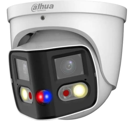 Изображение товара Видеокамера купольная IP Dahua с фиксированным объективом, с ИИ и активным сдерживанием DH-IPC-PDW3849P-A180-E2-AS-PV-0280B