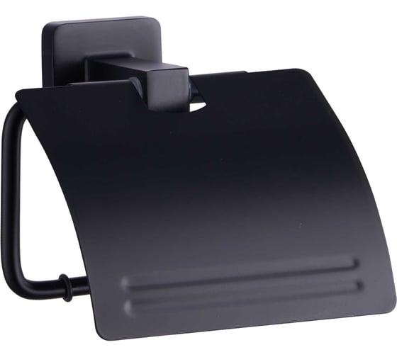 Изображение товара Держатель для туалетной бумаги FASHUN с крышкой, настенного монтажа, L=64 мм, H=130 мм A2603-7