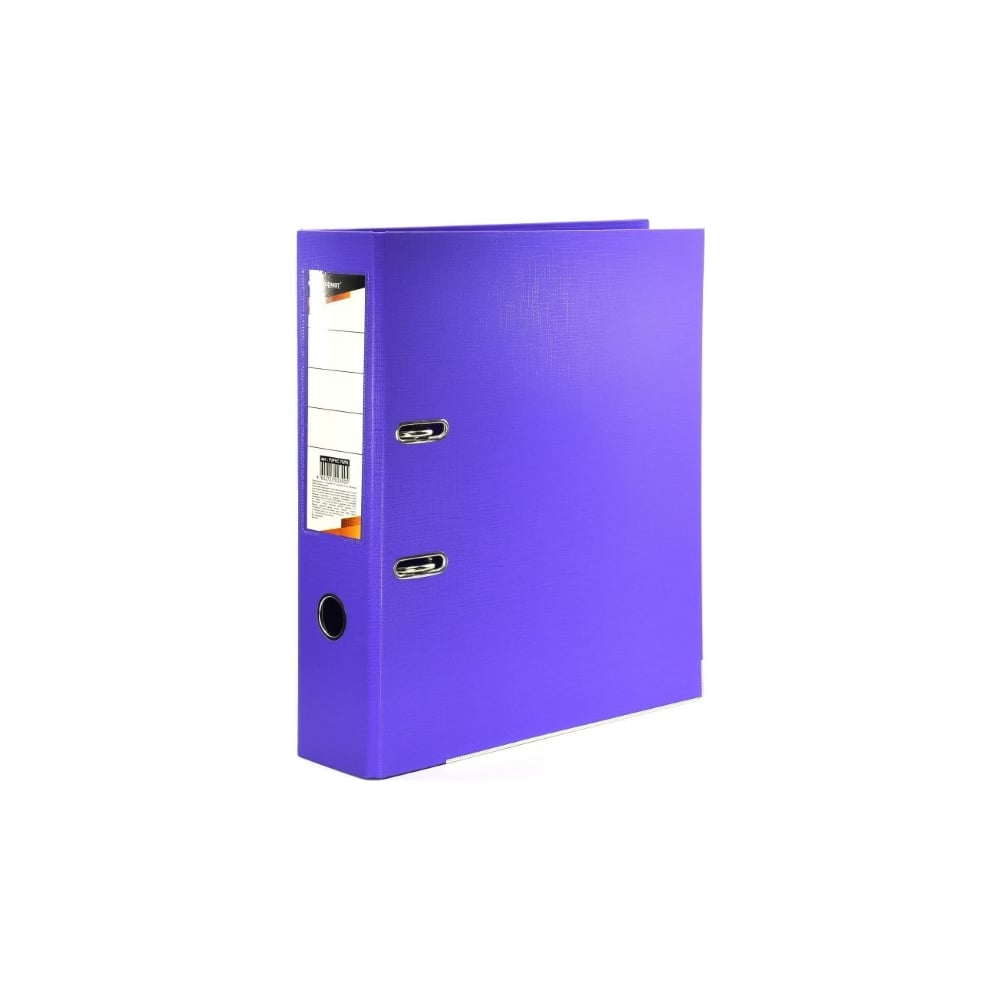 Папка-регистратор INFORMAT папка с ручками а4 360 х 270 х 80 мм текстильная внутренний карман фиолетовый 1ш48