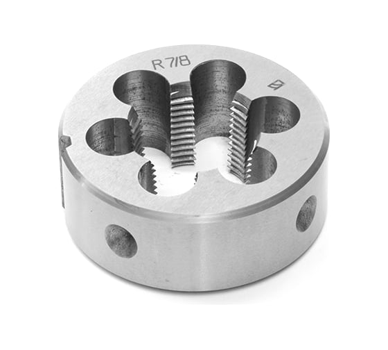 Изображение товара Плашка Русский Инструмент трубная коническая R7/8 14Н dнар.резьбы-30,201 D-65 ri.131.16