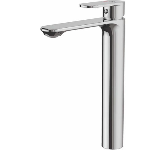 Изображение товара Смеситель для умывальника FASHUN высокий, хром, латунь картридж D=35 мм, гайка A5185