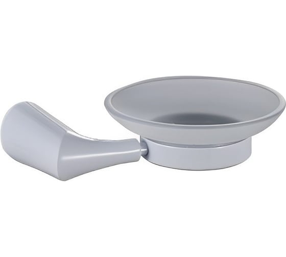 Изображение товара Мыльница со стеклянным матовым блюдцем настенного монтажа FASHUN L=157 мм A1802-8