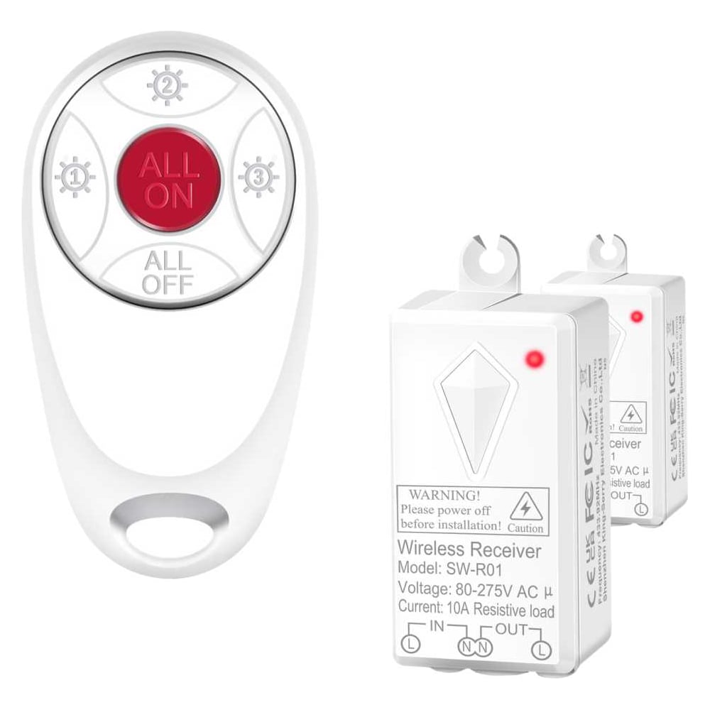 Изображение товара Пульт GRITT Practic SX 3кл. комплект: 1 пульт, 2 радиореле 1000Вт 21116