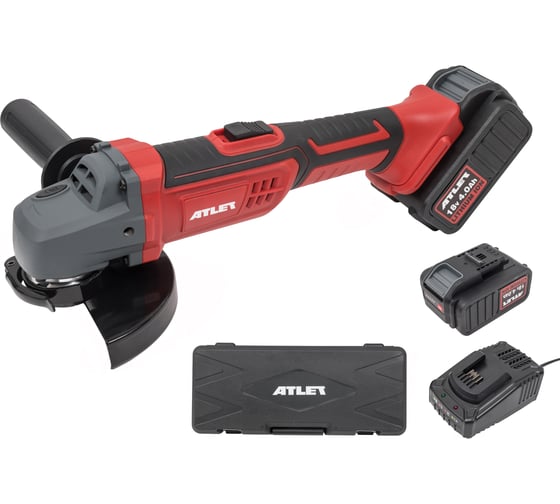 Изображение товара Аккумуляторная угловая шлифовальная машина ATLET CGA18ND