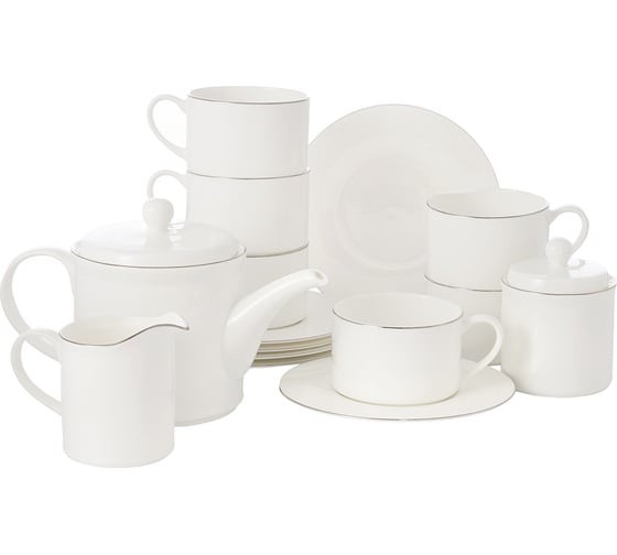 Изображение товара Сервиз чайный Gipfel Platinum 15 предметов 52636