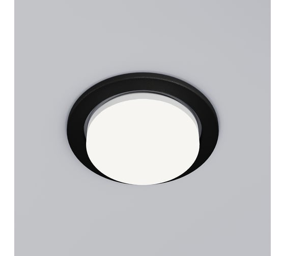 Изображение товара Светильник встраиваемый Elektrostandard Circu GX53 черный a069360