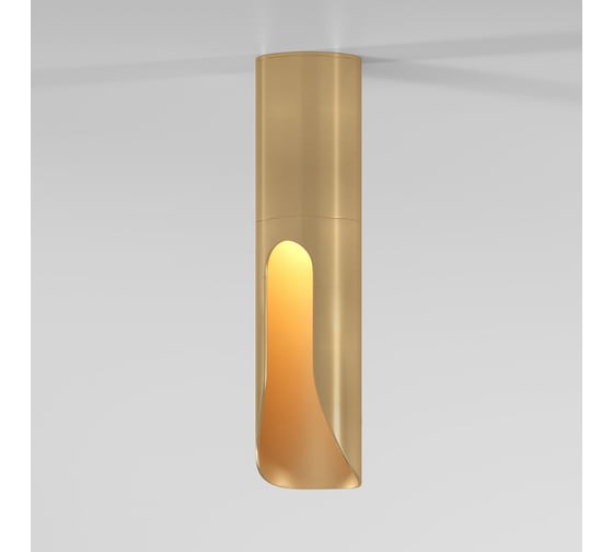 Изображение товара Светильник потолочный светодиодный Elektrostandard Apex 7W 3000K латунь a068291