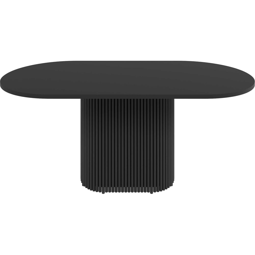 Изображение товара Обеденный овальный стол GENGLASS TRUBIS Wood 180 классический дизайн