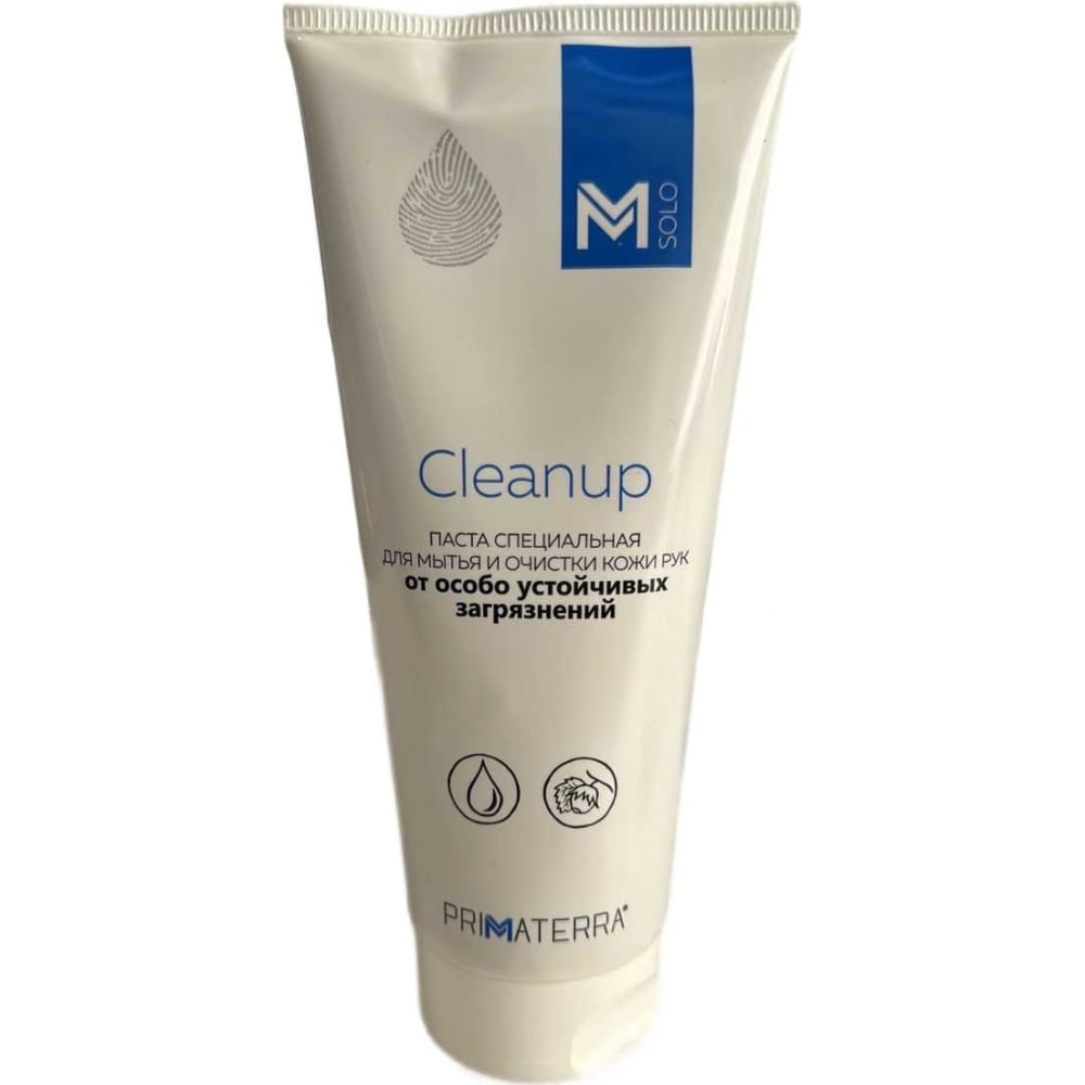Паста для очистки кожи рук от сильных загрязнений TM Primaterra паста для очистки кожи от устойчивых загрязнений ампаро