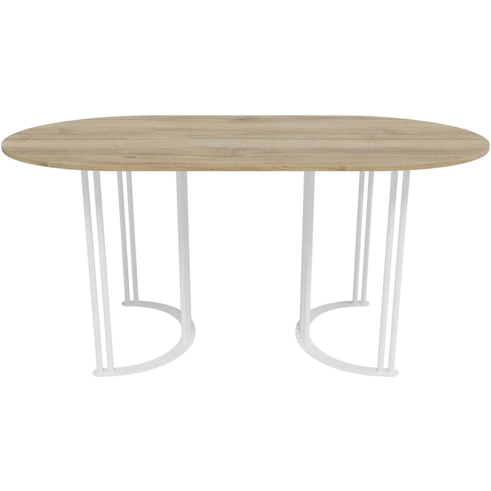 Изображение товара Овальный стол с металлическим подстольем GENGLASS VIOLUR GGT-20-3-1-16090