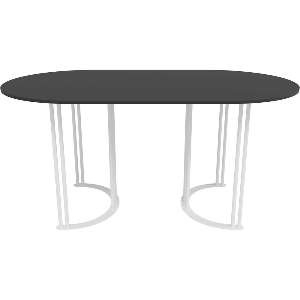 Изображение товара Овальный стол с металлическим подстольем GENGLASS VIOLUR GGT-20-3-2-16090