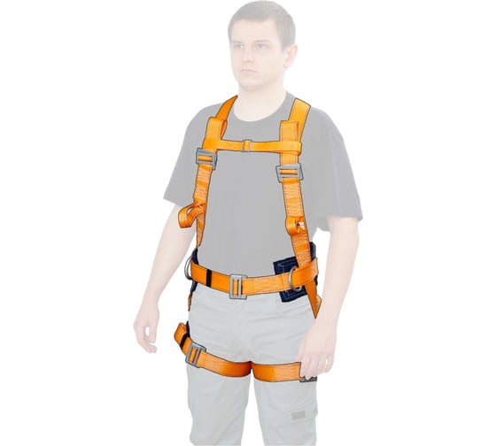 Изображение товара Привязь страховочная LUCH СПР-05 (M/КНб) 00-00000651