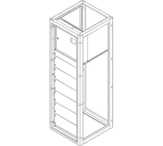 Изображение товара Отсек учета MULTICOLOR УМК (400) (ШхВ) RAL 7035 MLT.UMK.OY.400