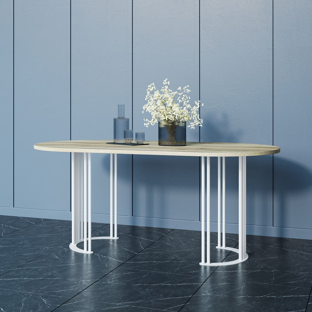 Изображение товара Стол овальный GENGLASS VIOLUR GGT-20-3-1-18090