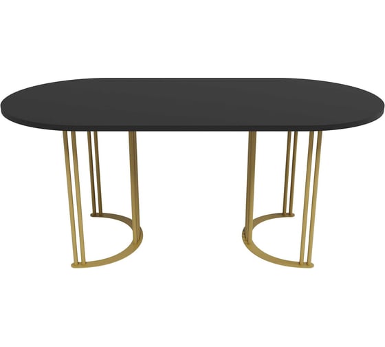 Изображение товара Стол овальный с металлическим подстольем GENGLASS VIOLUR GGT-20-1-2-18090