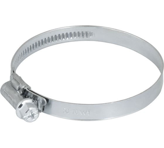 Изображение товара Хомут червячный KLIP 27123-2 50-70/9 мм, 2 шт тов-221402