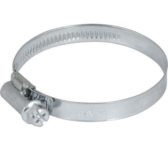 Изображение товара Хомут червячный KLIP 27122-2 40-60/9 мм, 2 шт тов-221401