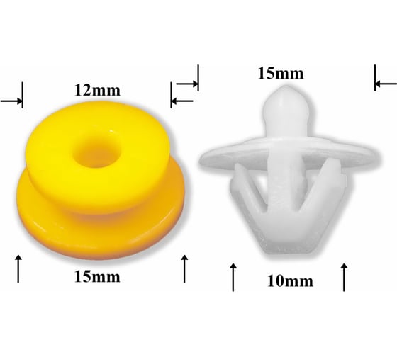 Изображение товара Пистон молдинга Лада евро LR106830 Крепавто RP1021