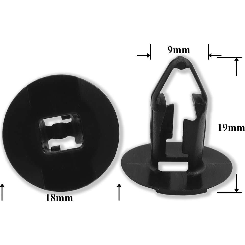Изображение товара Пистон обивки двойной распорный 054000001R Крепавто