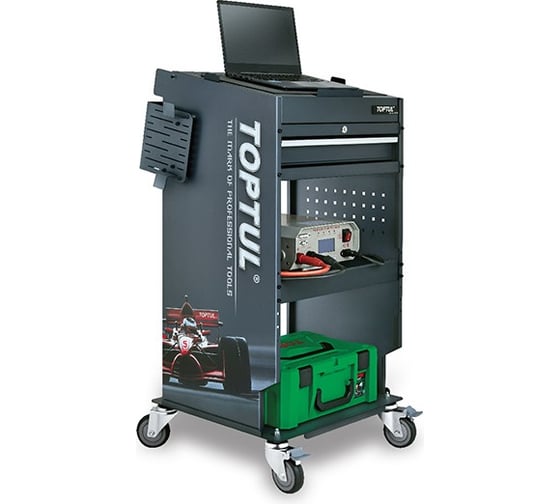 Изображение товара Мобильная тележка для диагностического оборудования TOPTUL TCMD0103