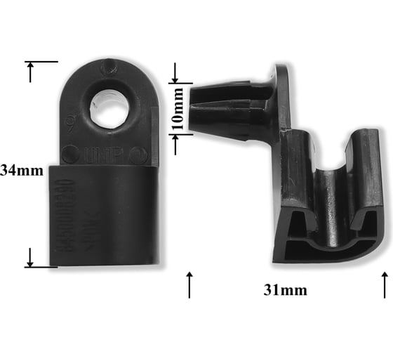 Изображение товара Скоба крепления упора капота Веста 845 000 8290 Крепавто RP1071