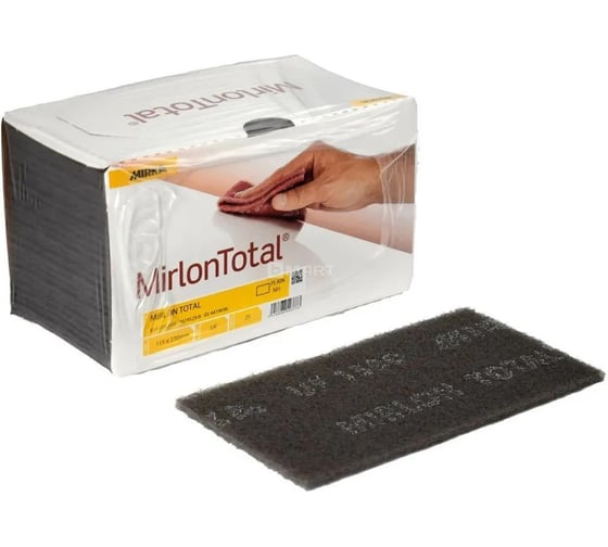 Изображение товара Шлифовальный войлок, скотч брайт, 230х115 мм, серый, 25 шт Vitatools SB-230-115-grey-25